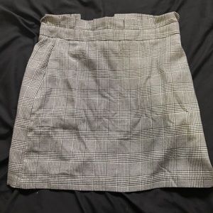 Plaid skirt